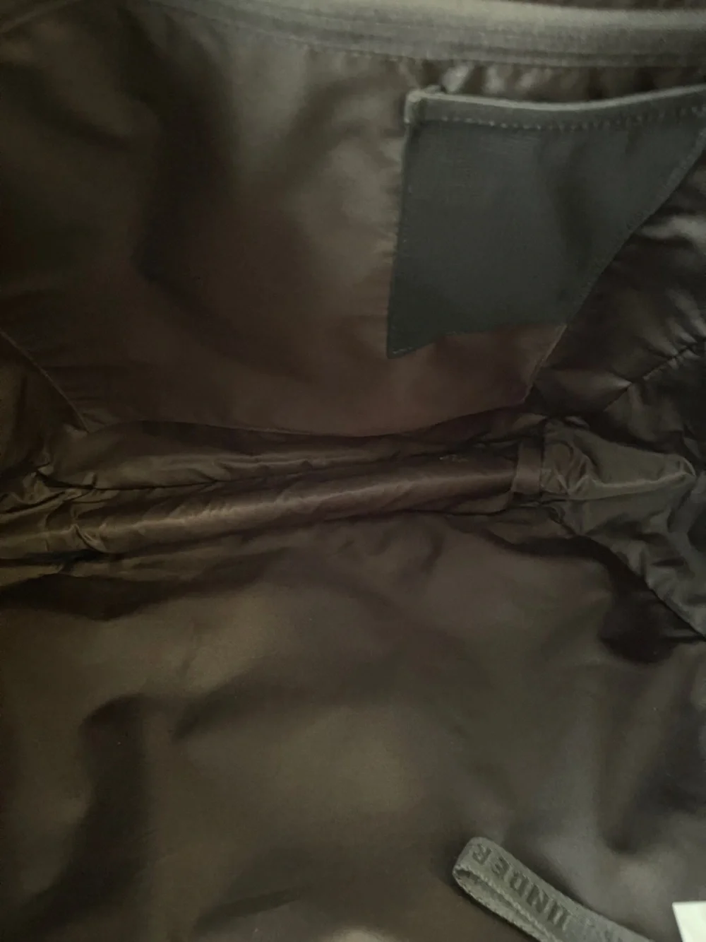 Under Armour Black Tote Bag with Wrapped Top Handles